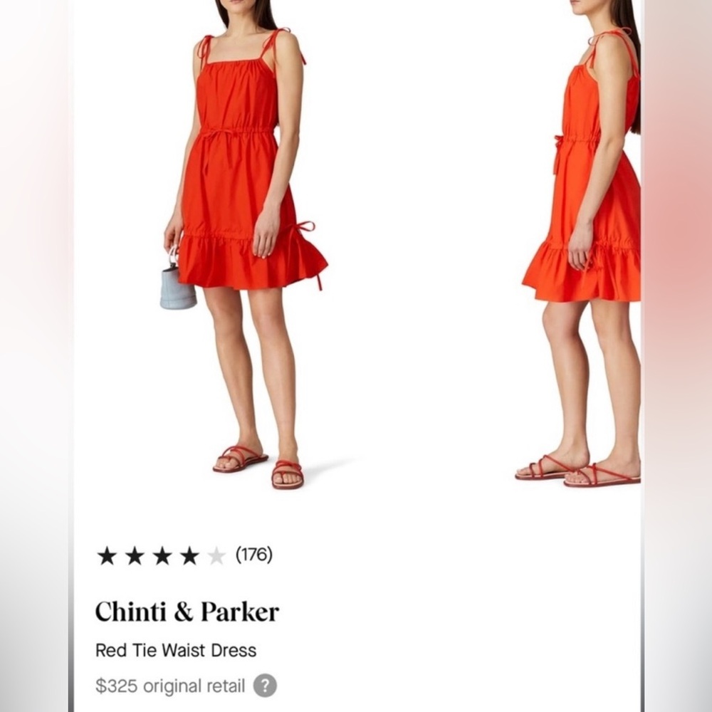 Chinti & Parker Vibrant Orange Sleeveless Top
